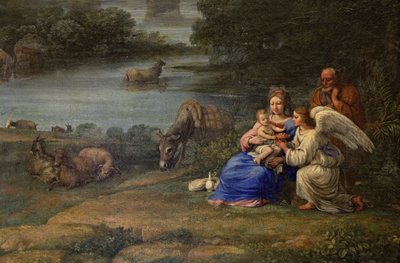 Landscape with the Rest on the Flight into Egypt by Claude Lorrain